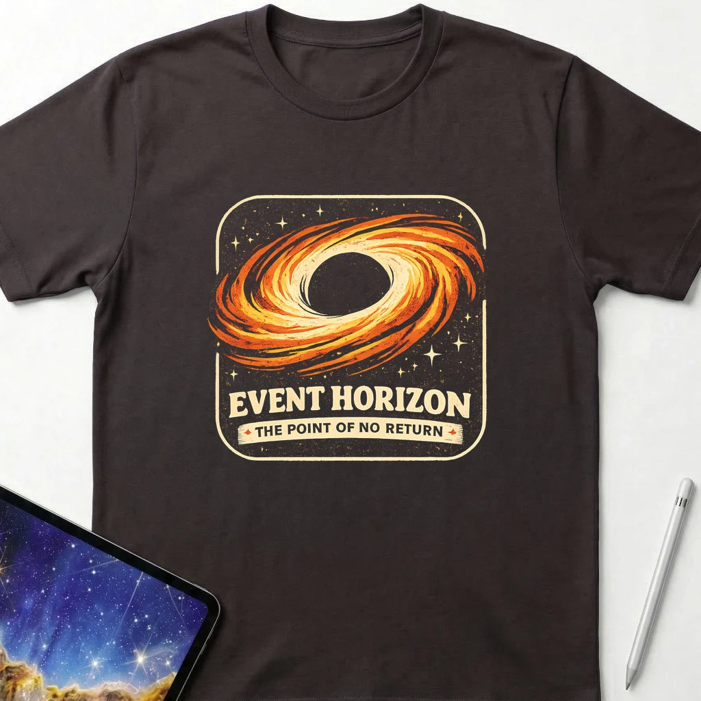 Event Horizon No Return T-Shirt Dark Chocolate