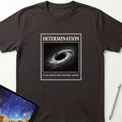 Determination T-Shirt Dark Chocolate