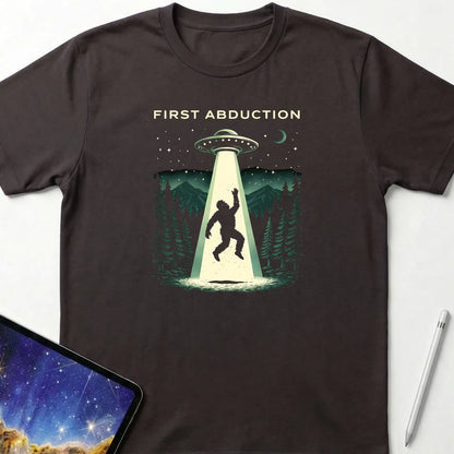 First Abduction T-Shirt Dark Chocolate