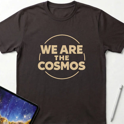 We Are The Cosmos T-Shirt Dark Chocolate