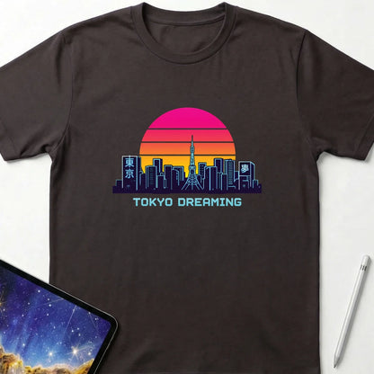 Tokyo Dream T-Shirt Dark Chocolate