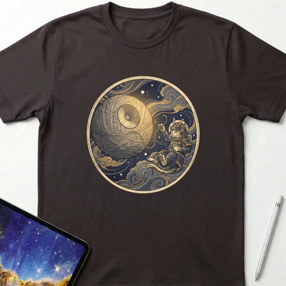 Yarn Star T-Shirt Dark Chocolate