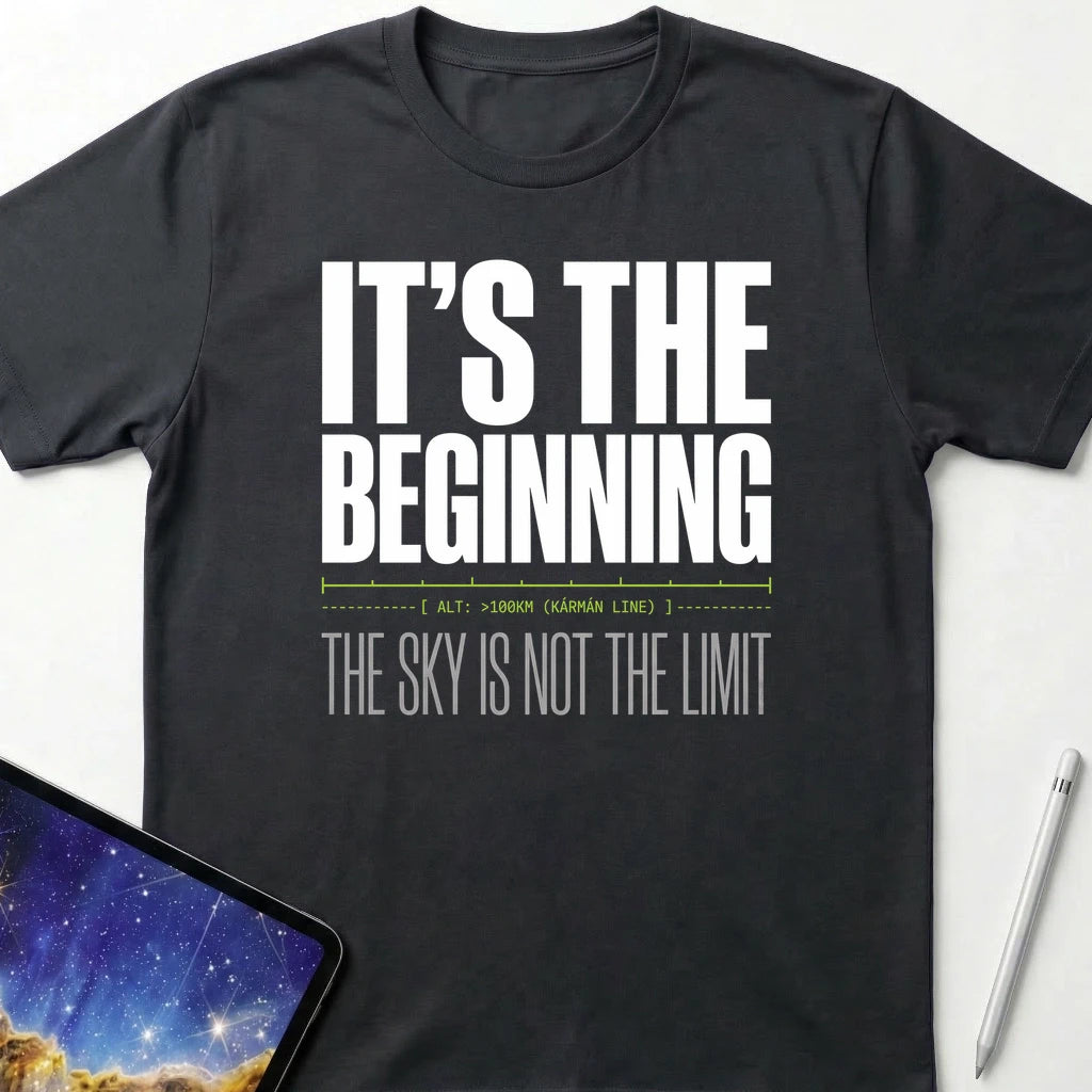 Beginning of Space T-Shirt Black