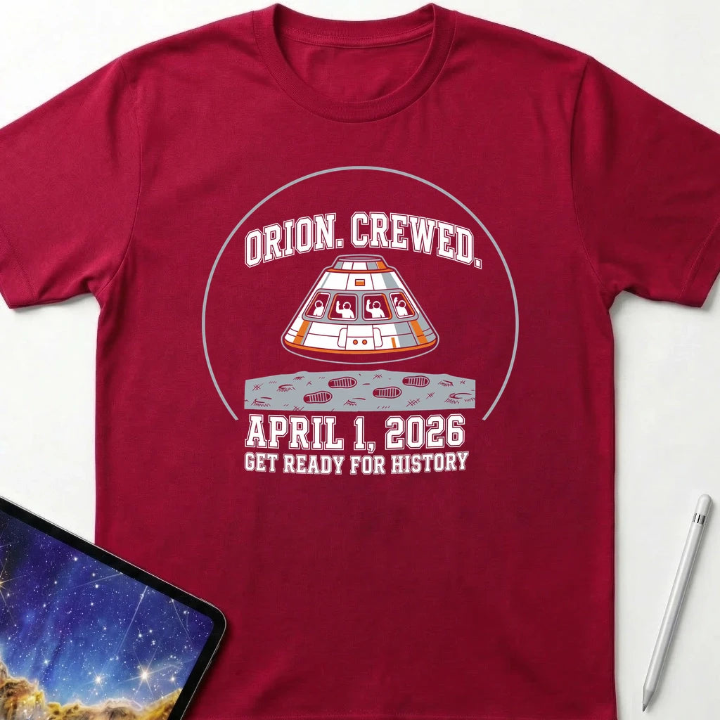 Orion April 2026 T-Shirt Red