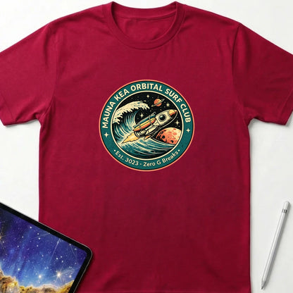 Surf Club T-Shirt Red