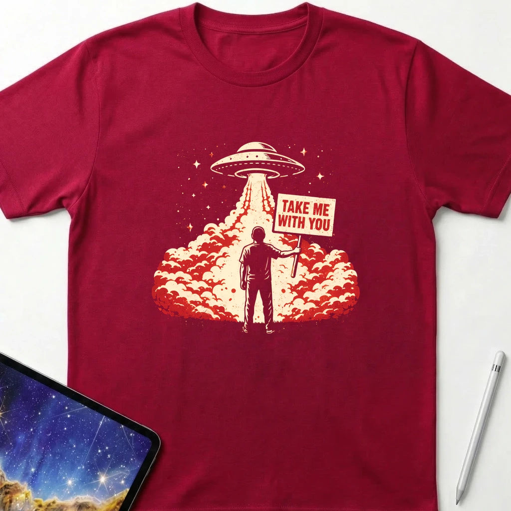 Take Me With You T-Shirt Red