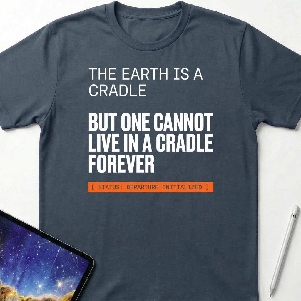 Leave The Cradle T-Shirt Dark Heather