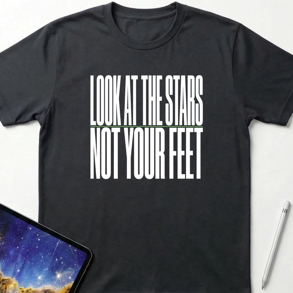 Look at The Stars T-Shirt Black