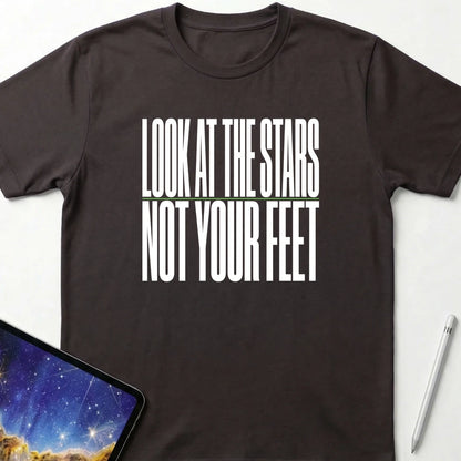 Look at The Stars T-Shirt Dark Chocolate