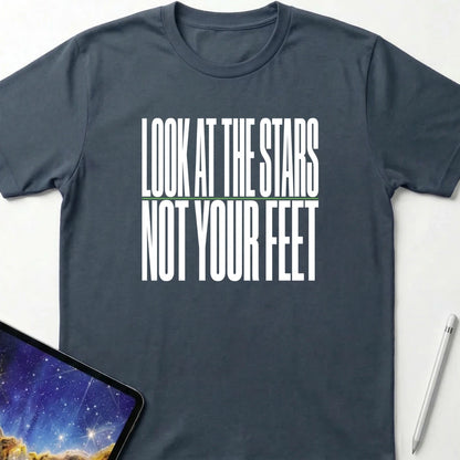 Look at The Stars T-Shirt Dark Heather