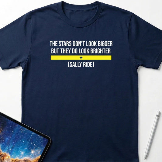 Ride Stars Look Brighter T-Shirt Navy