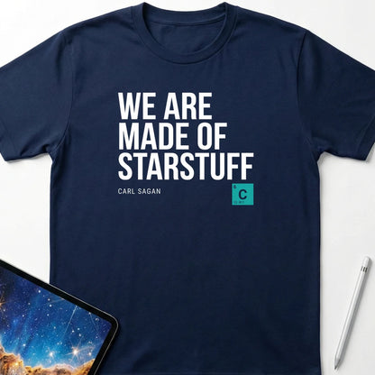 Sagan Star Stuff T-Shirt Navy
