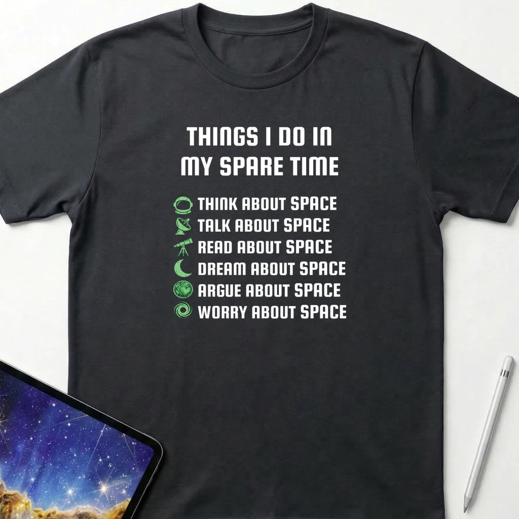 Things I Do T-Shirt Black