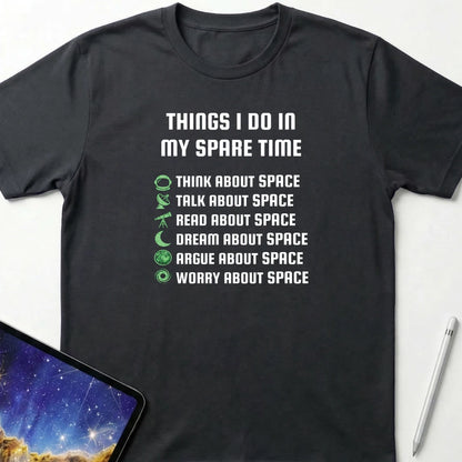 Things I Do T-Shirt Black