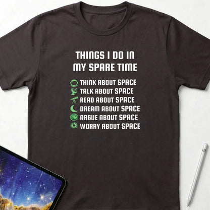 Things I Do T-Shirt Dark Chocolate