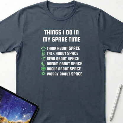 Things I Do T-Shirt Dark Heather