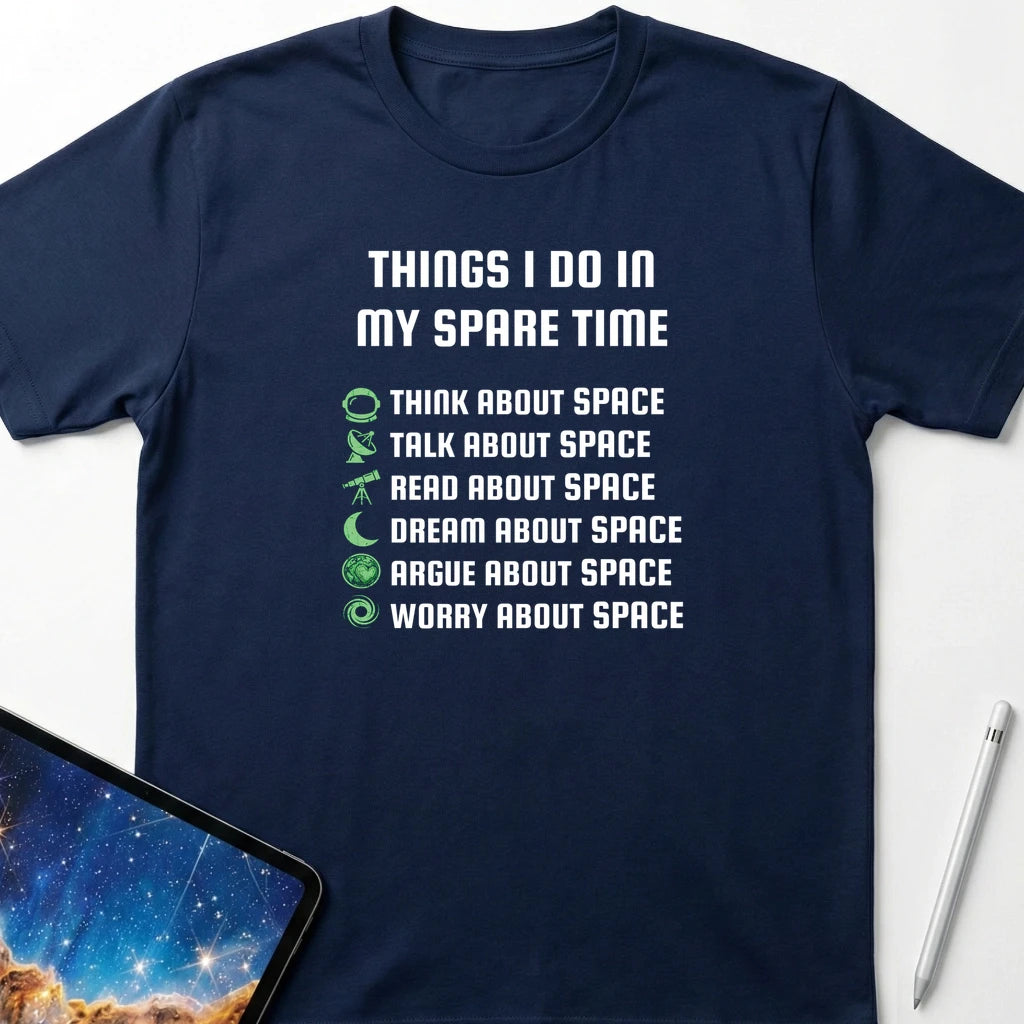 Things I Do T-Shirt Navy