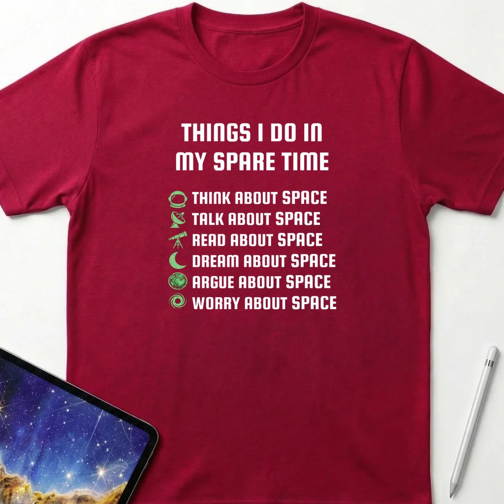 Things I Do T-Shirt Red