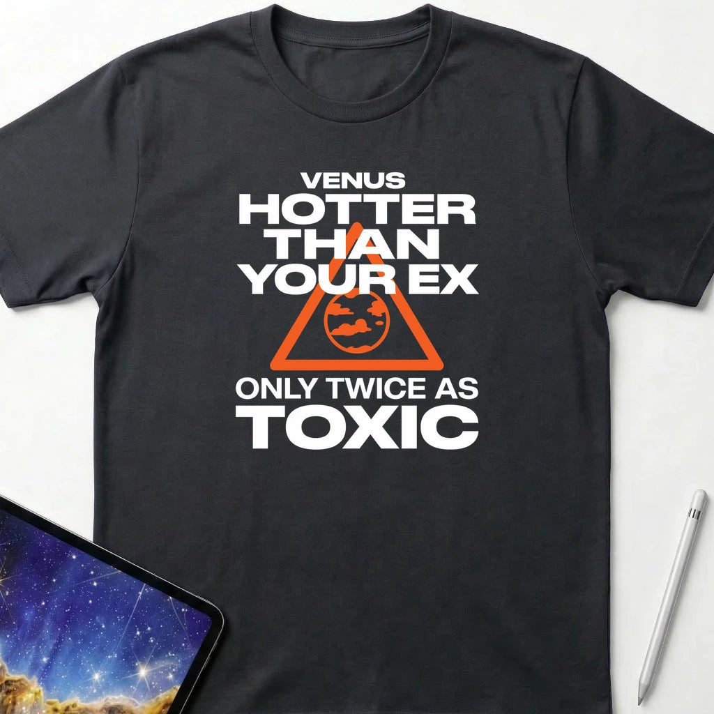 Venus Hot and Toxic T-Shirt Black