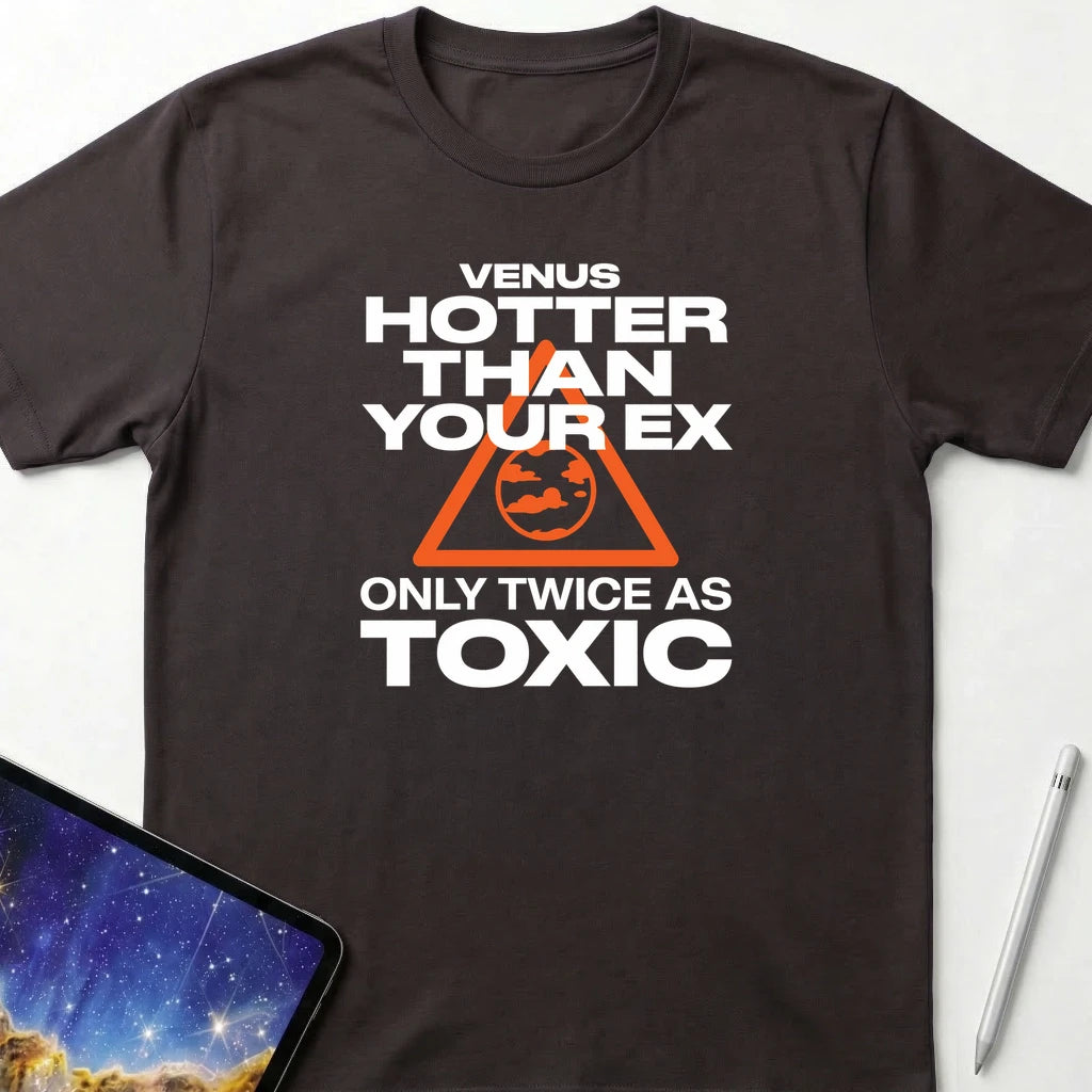 Venus Hot and Toxic T-Shirt Dark Chocolate