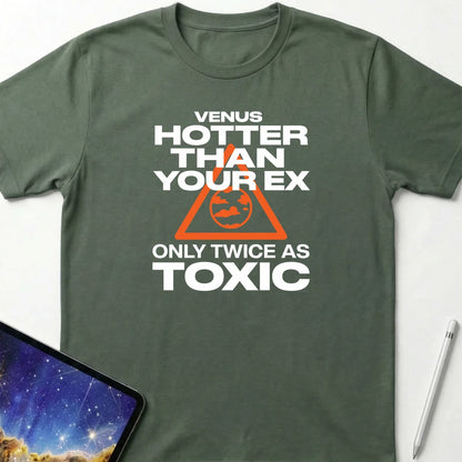 Venus Hot and Toxic T-Shirt Military Green