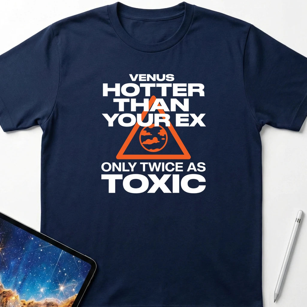 Venus Hot and Toxic T-Shirt Navy