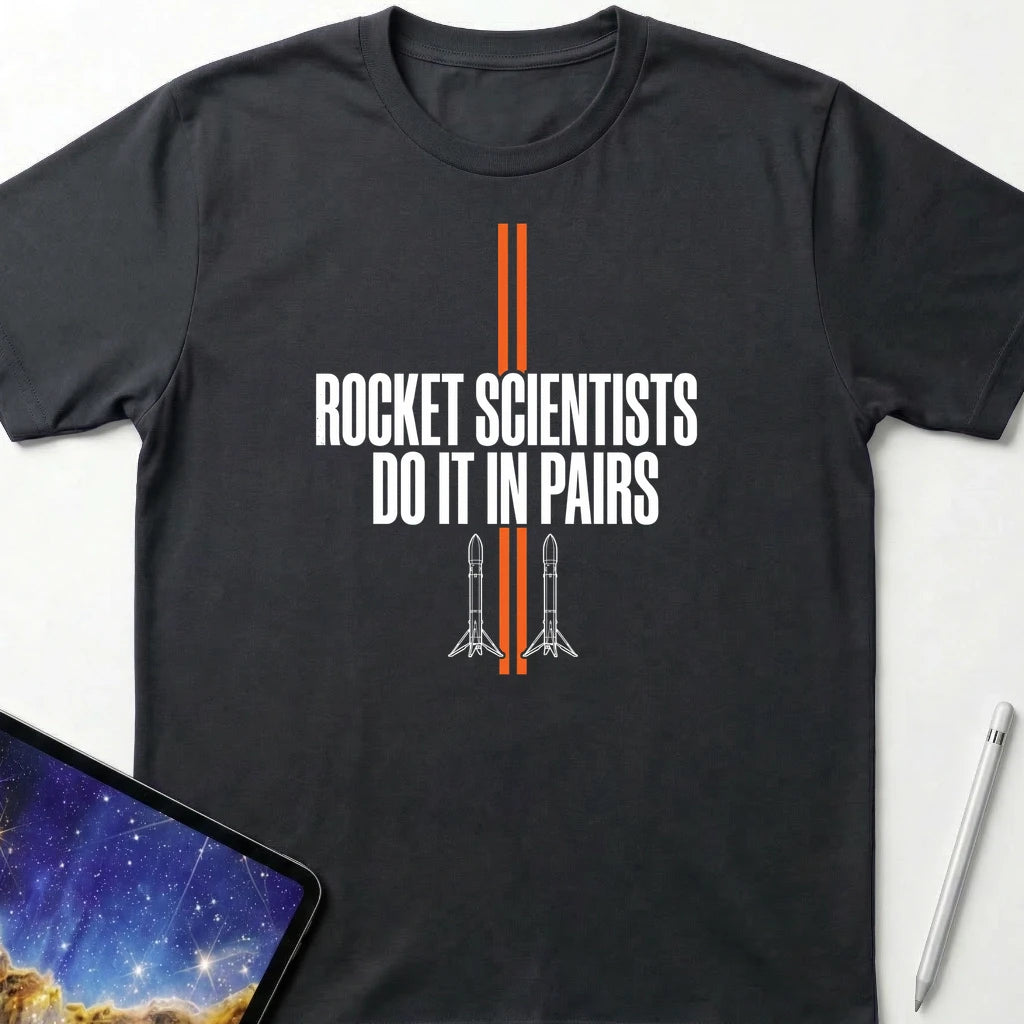We Do it in Pairs T-Shirt Black