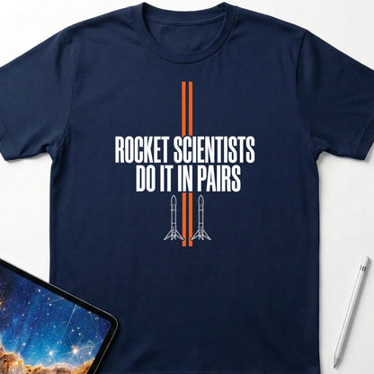 We Do it in Pairs T-Shirt Navy